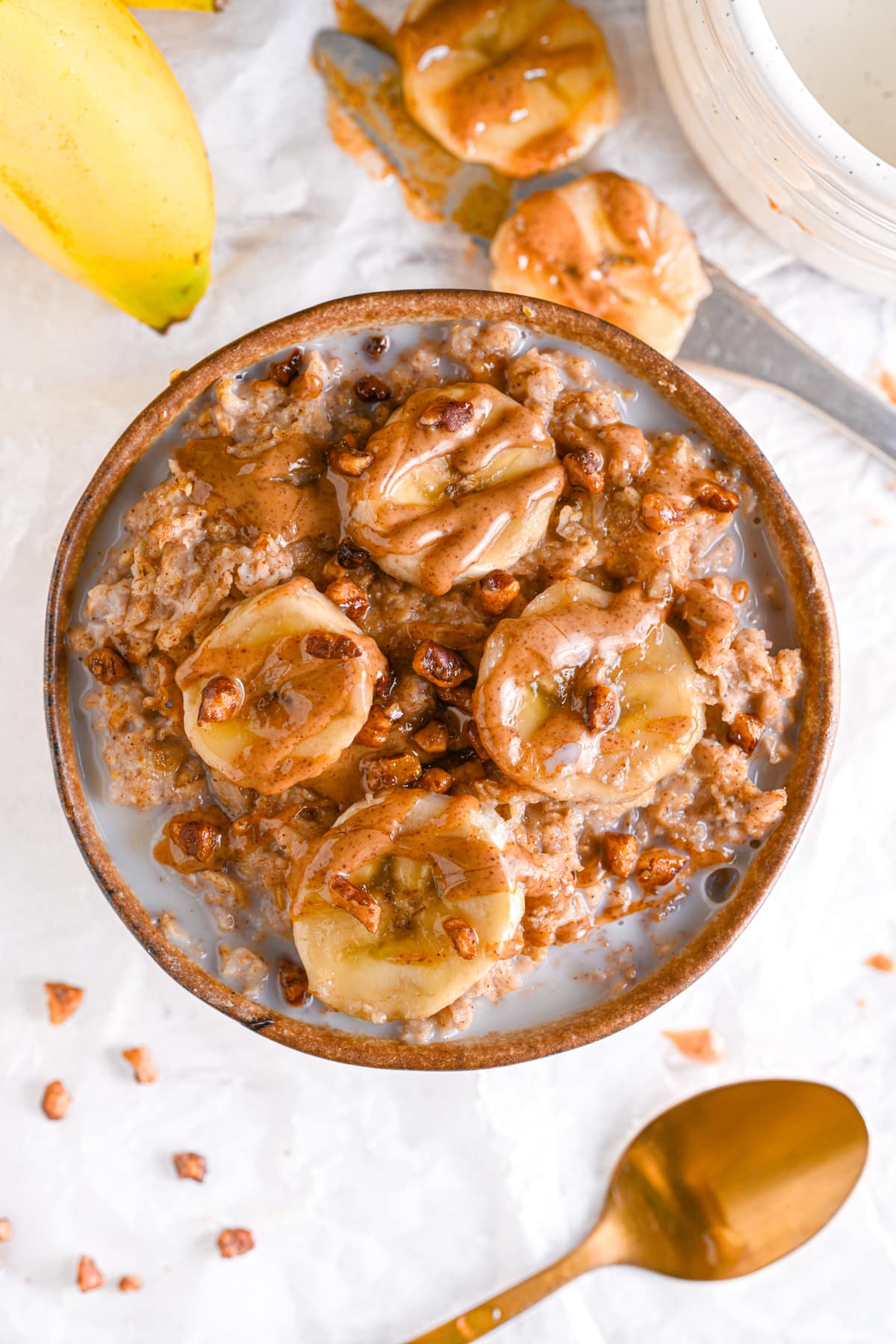Don't Waste Ripe Bananas: Bake This Healthy Oatmeal!