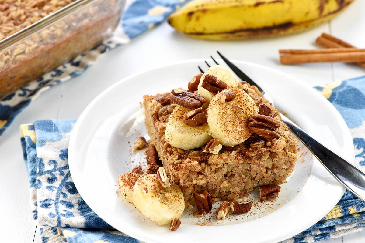 Healthy Banana Baked Oatmeal: Your New Make-Ahead Breakfast